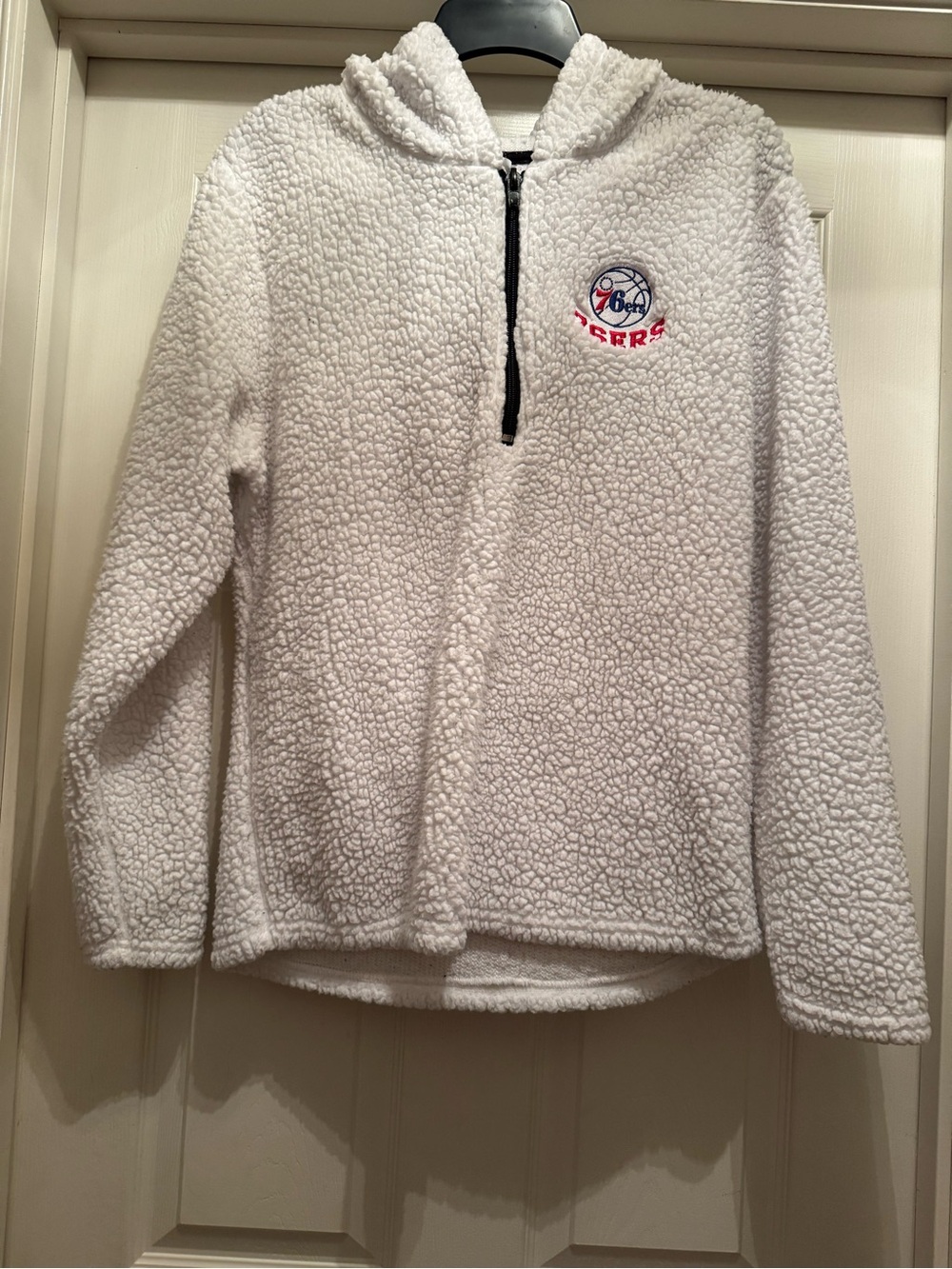 Philadelphia 76ers Half-Zip Fleece Hoodie